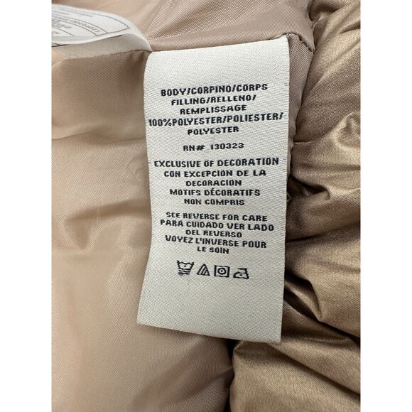 Calvin Klein Puffer Vest 18M Infant Toddler Metallic Gold Bronze Color - Picture 5 of 11